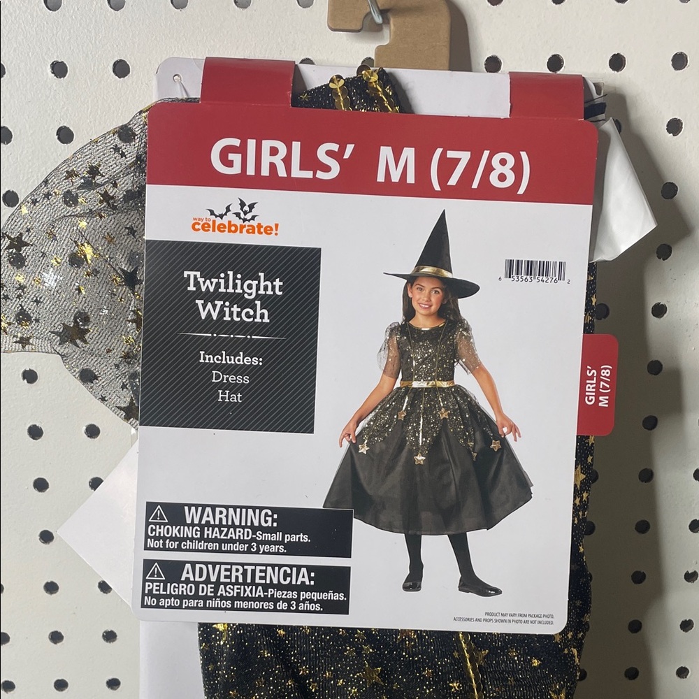NWT Twilight Witch Costume for Girls